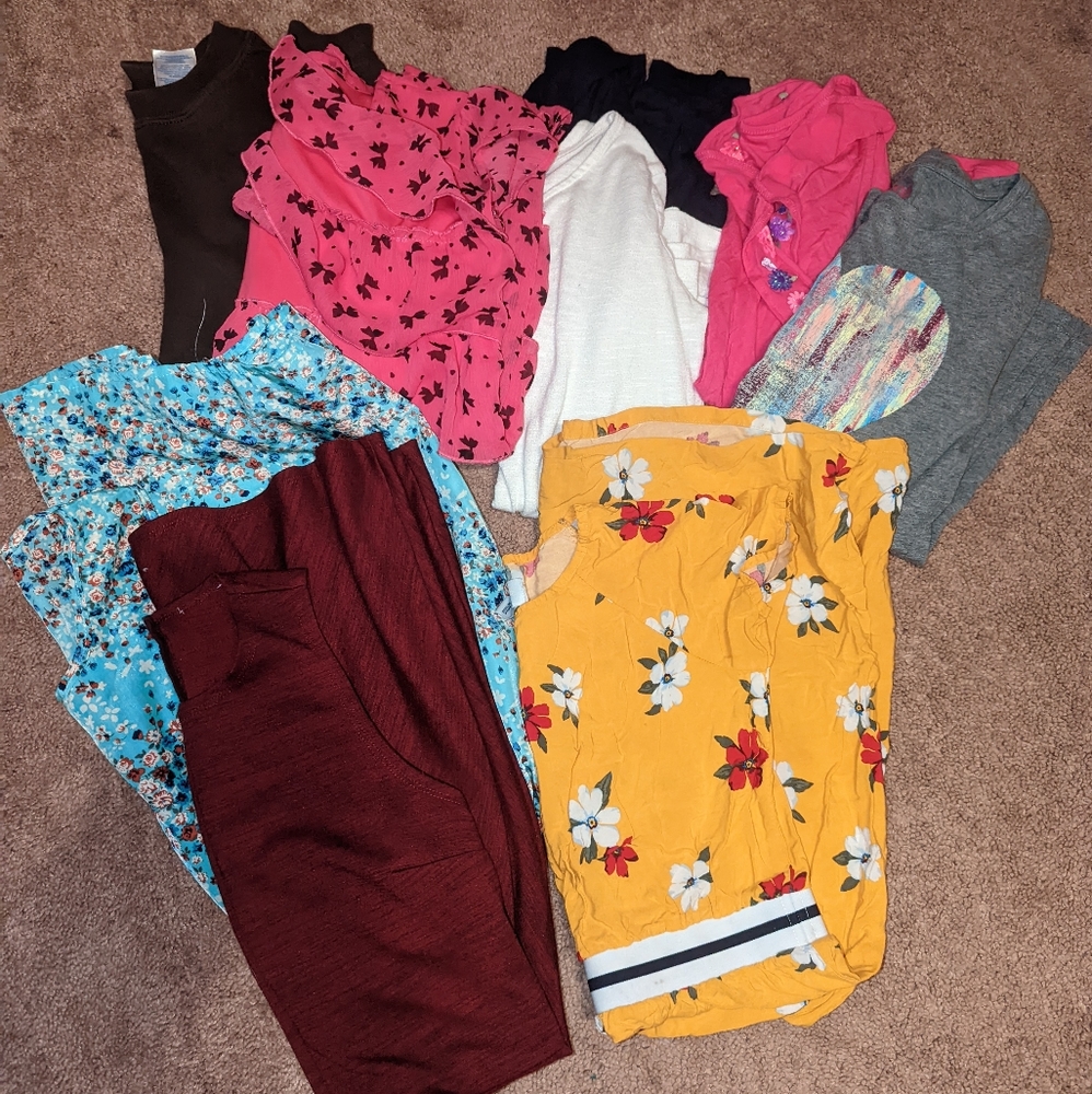 Girls Size 10/12 Clothing 9pc Lot set
